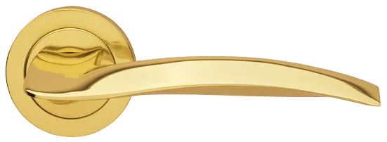 WAVE R1 OTL, ручка дверная, цвет -  золото фото купить Москва