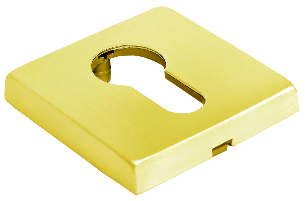 LUX-KH-S5 OSA, накладка на евроцилиндр, цвет - матовое золото фото купить Москва