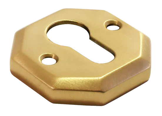 LUX-KH-Y OSA, накладка на евроцилиндр, цвет - матовое золото фото купить Москва