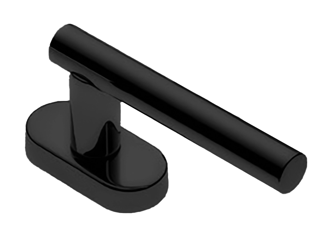 Ручка оконная CALLA W1 NERO, цвет - черный фото купить Москва