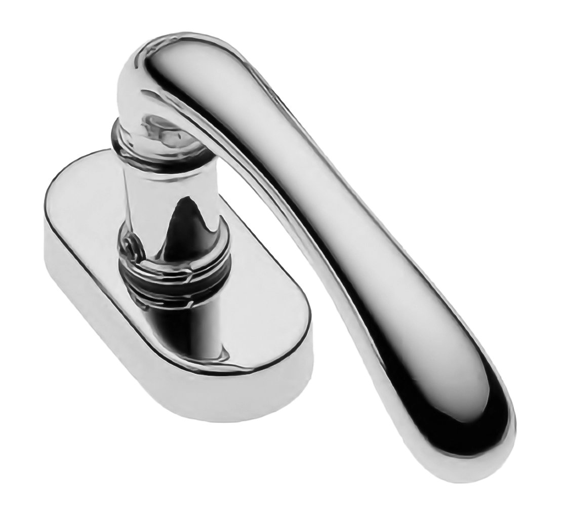 Ручка оконная RING W1 CRO, цвет - хром фото купить Москва