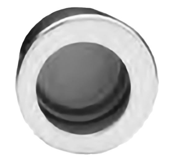 Пальчиковая ручка для раздвижных дверей ART.56 CRO, цвет хром, латунь фото купить Москва