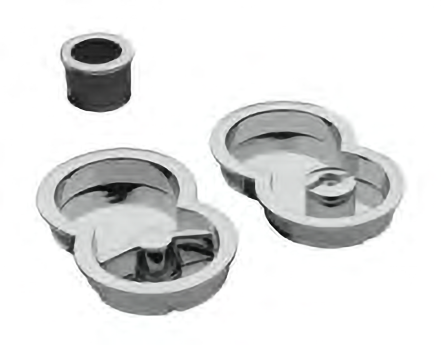 Комплект ручек INFINITY ART.85/A CRO с заверткой для раздвежных дверей с торцевой ручкой, цвет хром фото купить Москва