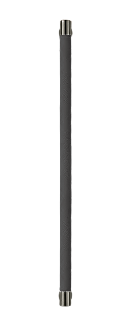 Ручка-скоба HIDE LEATHER PH/A ANT/GRAFITE без розетки, цвет антрацит/графит без розетки, латунь фото купить Москва