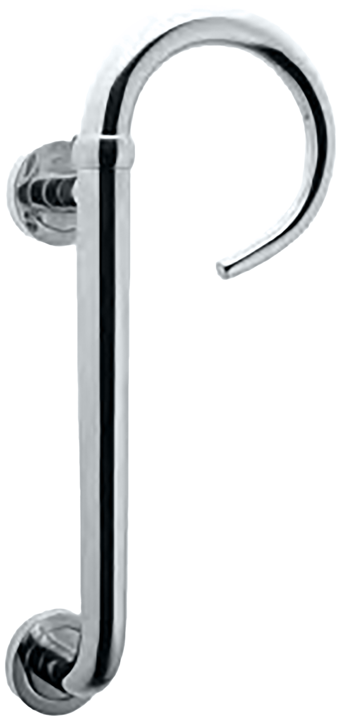 Ручка-скоба LANGOUST PH R CRO правая на круглой розетке, цвет хром, латунь фото купить Москва