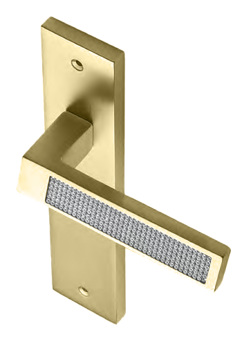 Ручка дверная на планке Ручка дверная на планке DOLCE VITA PL OSA, цвет матовое золото фото купить в Москве