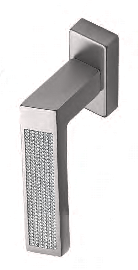 Ручка оконная DOLCE VITA W1 NIN с 4-х позицион. механизмом, цвет черный никель, ЦАМ фото купить в Москве