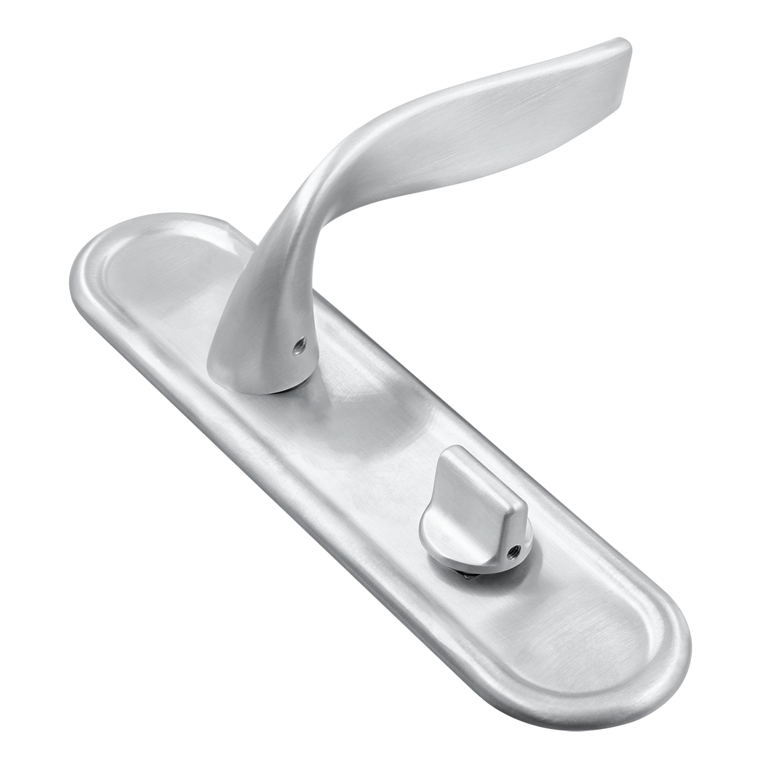 Ручка дверная SKYSCRAPER PLR WF на планке, цвет Зимняя стужа/Winter Frost фото купить Москва