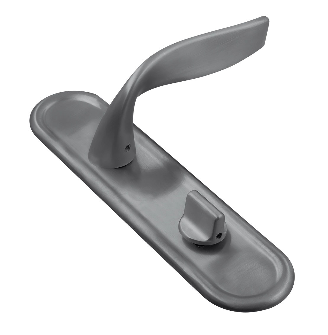 Ручка дверная SKYSCRAPER PLR SSW на планке, цвет Стокгольмский снегопад/Stockholm Snowfall фото купить Москва