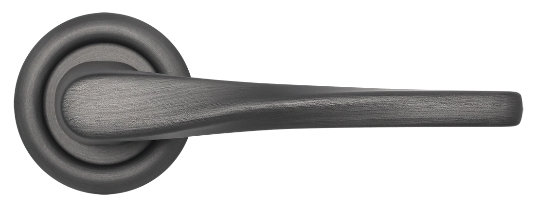 Ручка дверная THE OLYMPICS R7 SST на круглой розетке, цвет Летняя гроза/Summer Storm фото купить в Москве