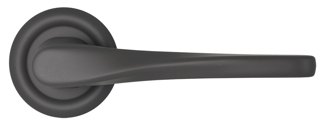 Ручка дверная THE OLYMPICS R7 SSW на круглой розетке, цвет Стокгольмский снегопад/Stockholm Snowfall фото купить в Москве