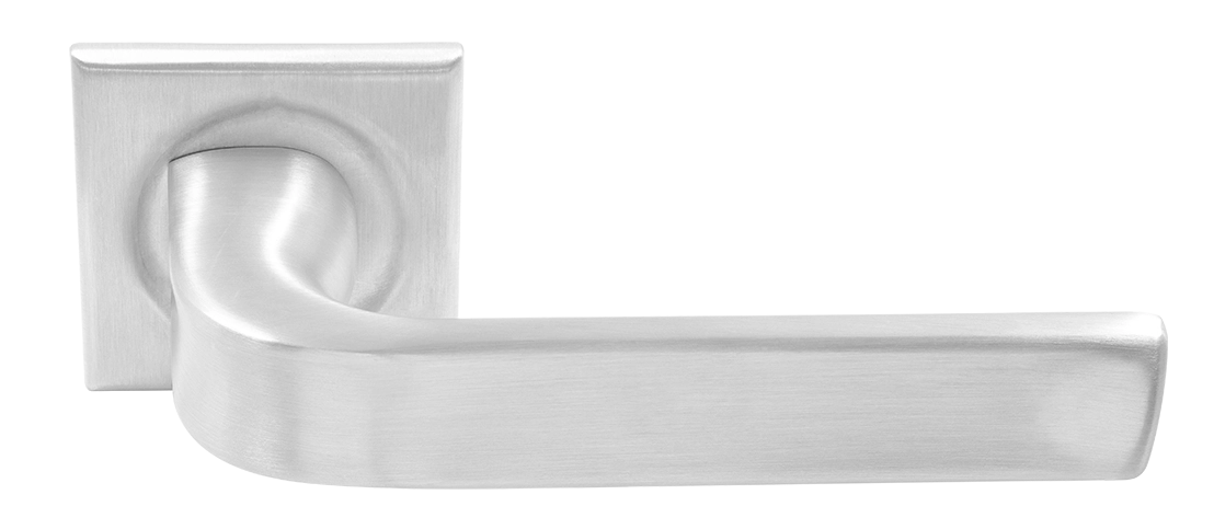 Ручка дверная THE BUS STATION S7 WF на квадратной розетке, цвет Зимняя стужа/Winter Frost фото купить Москва