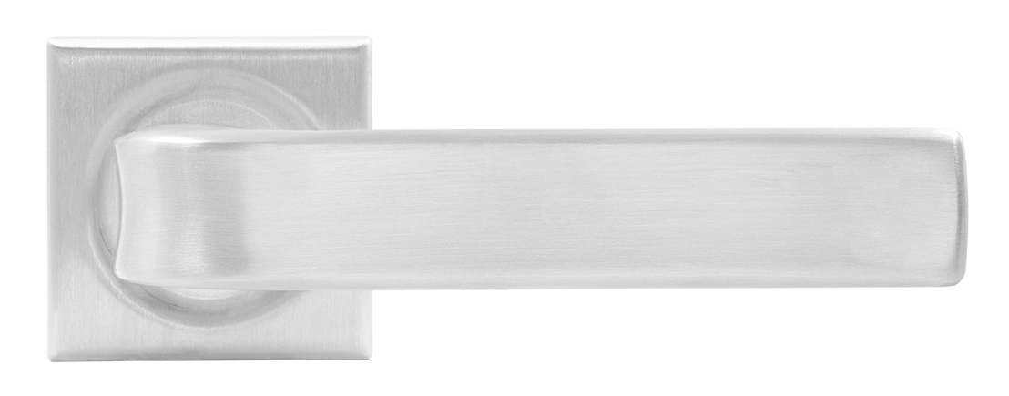 Ручка дверная THE BUS STATION S7 WF на квадратной розетке, цвет Зимняя стужа/Winter Frost фото купить в Москве