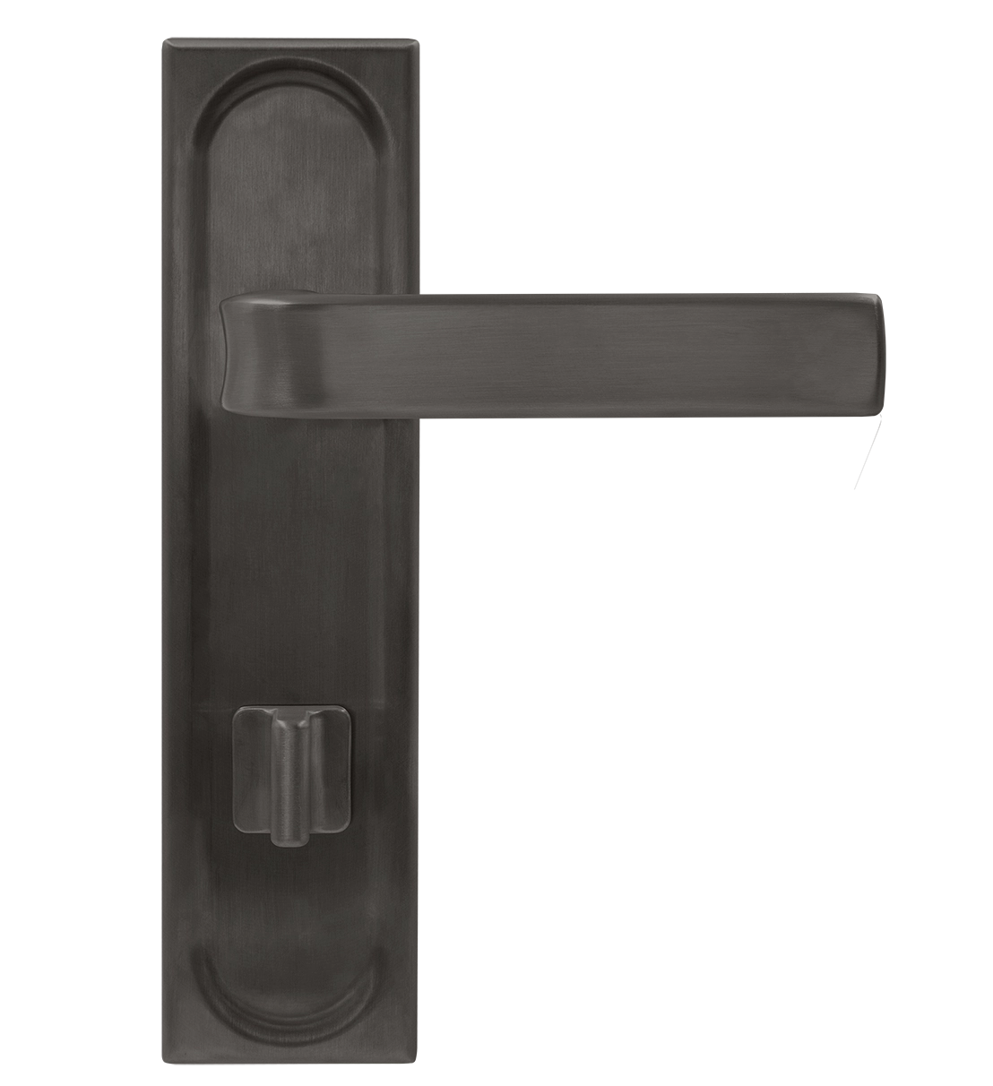 Ручка дверная THE BUS STATION PLS SST на планке, цвет Летняя гроза/Summer Storm фото купить в Москве