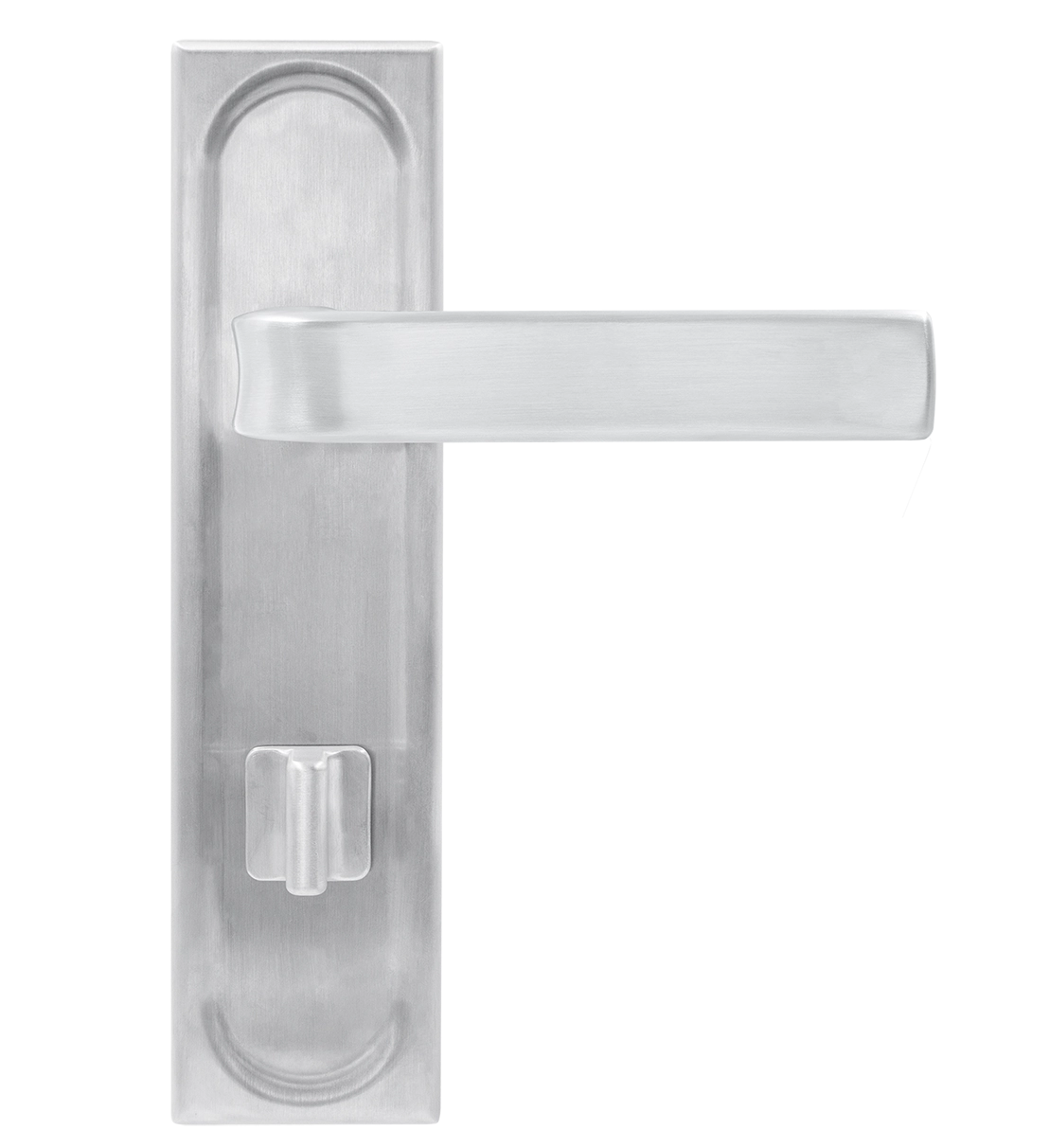 Ручка дверная THE BUS STATION PLS WF на планке, цвет Зимняя стужа/Winter Frost фото купить в Москве