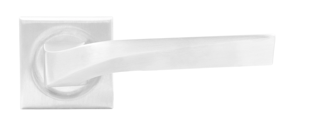 Ручка дверная WD CONCERT HALL S7 WF на квадратной розетке, цвет Зимняя стужа/Winter Frost фото купить в Москве