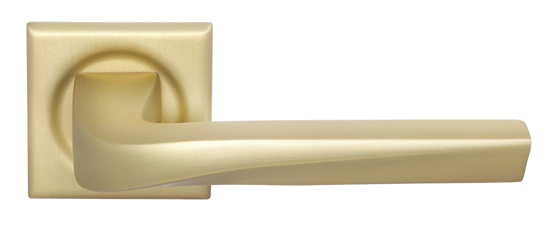 Ручка дверная WD CONCERT HALL S7 AH на квадратной розетке, цвет Осенний мёд/Autumn Honey фото купить Москва