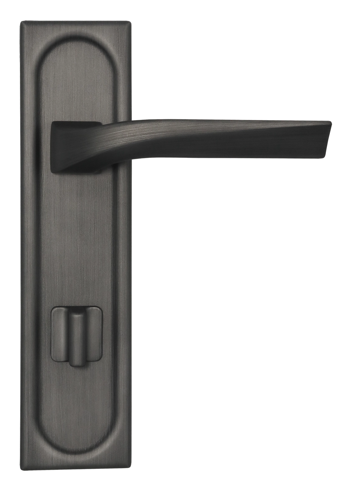 Ручка дверная WD CONCERT HALL PLS SST на планке, цвет Летняя гроза/Summer Storm фото купить в Москве