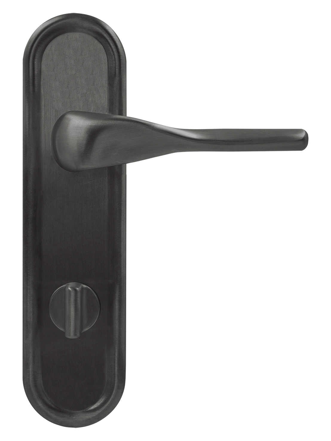 Ручка дверная LVB PLR WC SST на планке под сантехническую завертку, цвет Летняя гроза/Summer Storm фото купить в Москве