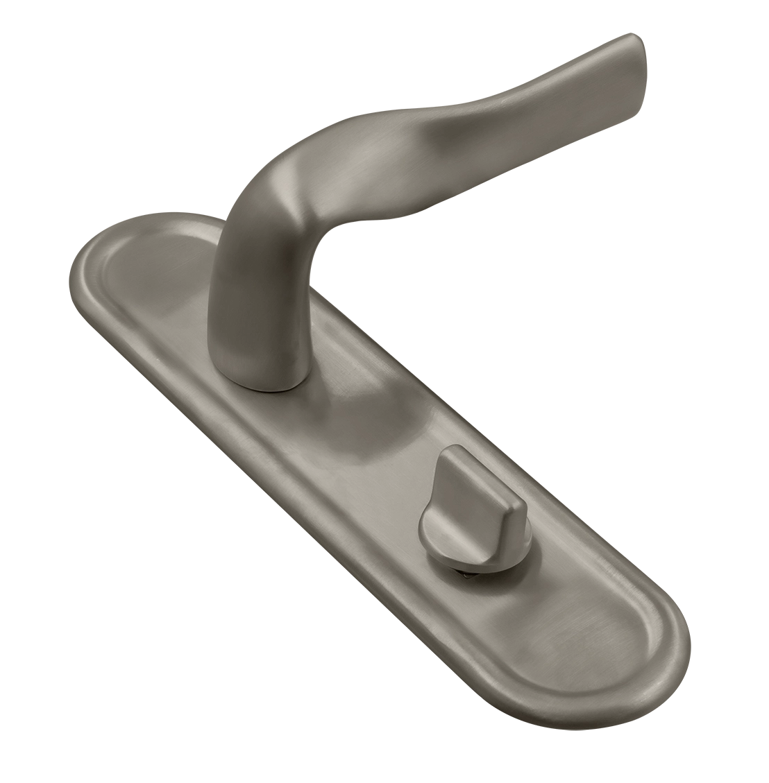 Ручка дверная LVB PLR WC SMI на планке под сантехническую завертку, цвет Весенняя дымка/Spring Mist фото купить Москва