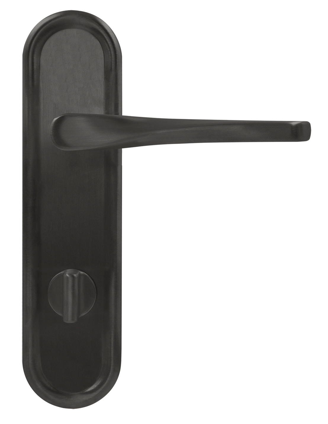 Ручка дверная THE OLYMPICS PLR WC SST на планке под сантехническую завертку, цвет Летняя гроза/Summer Storm фото купить в Москве