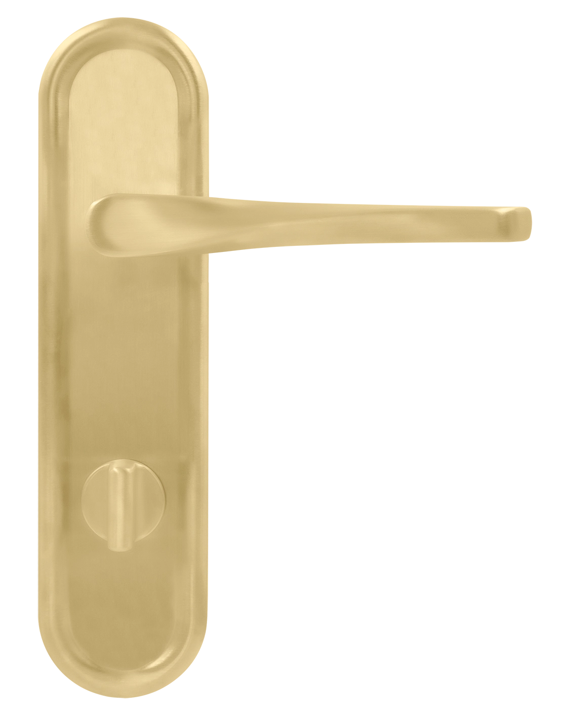 Ручка дверная THE OLYMPICS PLR WC AH на планке под сантехническую завертку, цвет Осенний мёд/Autumn Honey фото купить в Москве