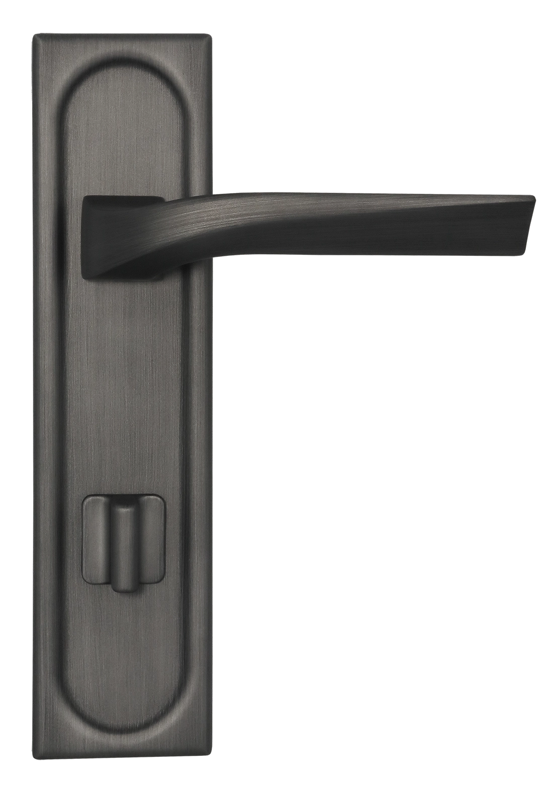 Ручка дверная WD CONCERT HALL PLS WC SST на планке под сантехническую завертку, цвет Летняя гроза/Summer Storm фото купить в Москве