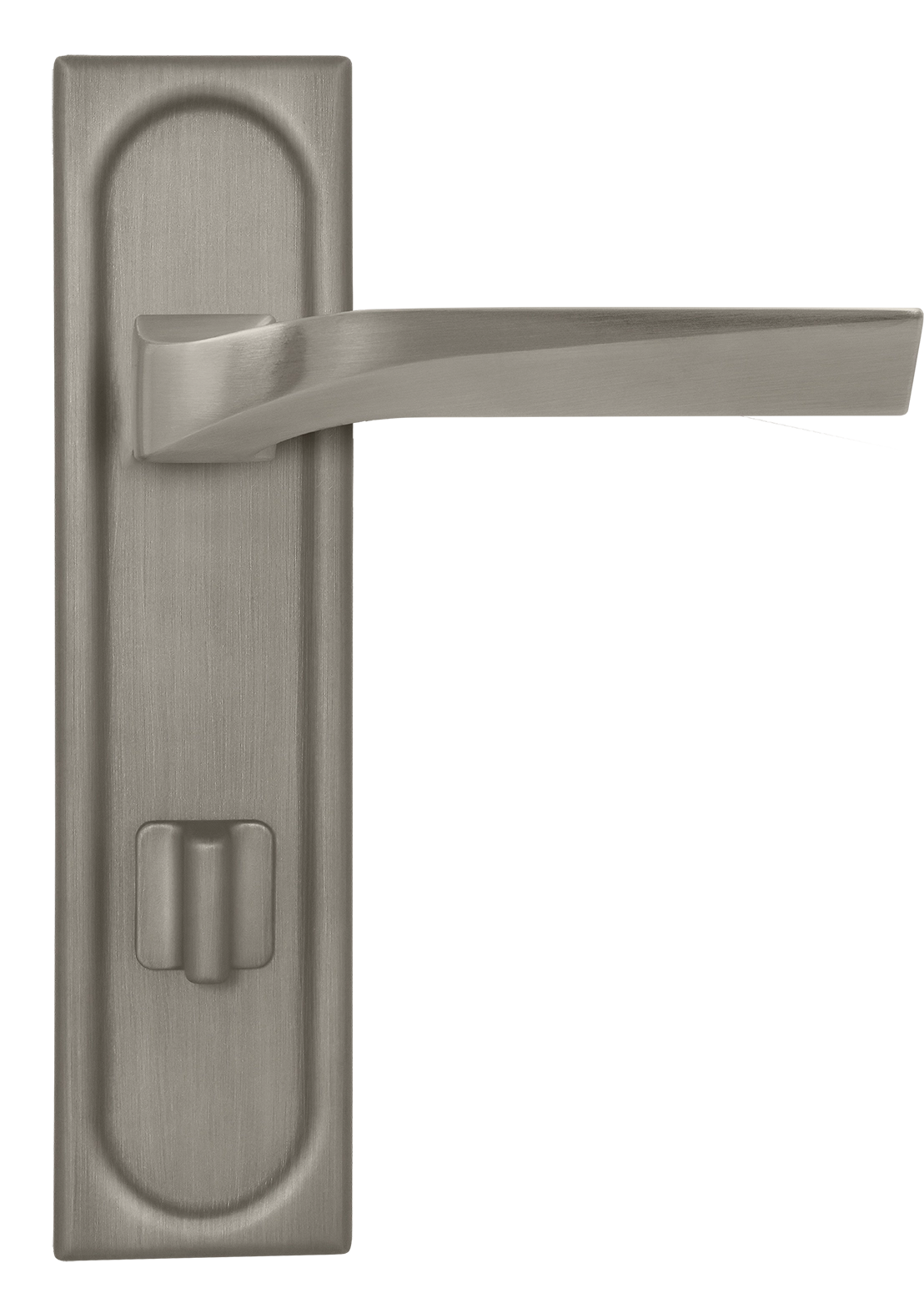 Ручка дверная WD CONCERT HALL PLS WC SMI на планке под сантехническую завертку, цвет Весенняя дымка/Spring Mist фото купить в Москве