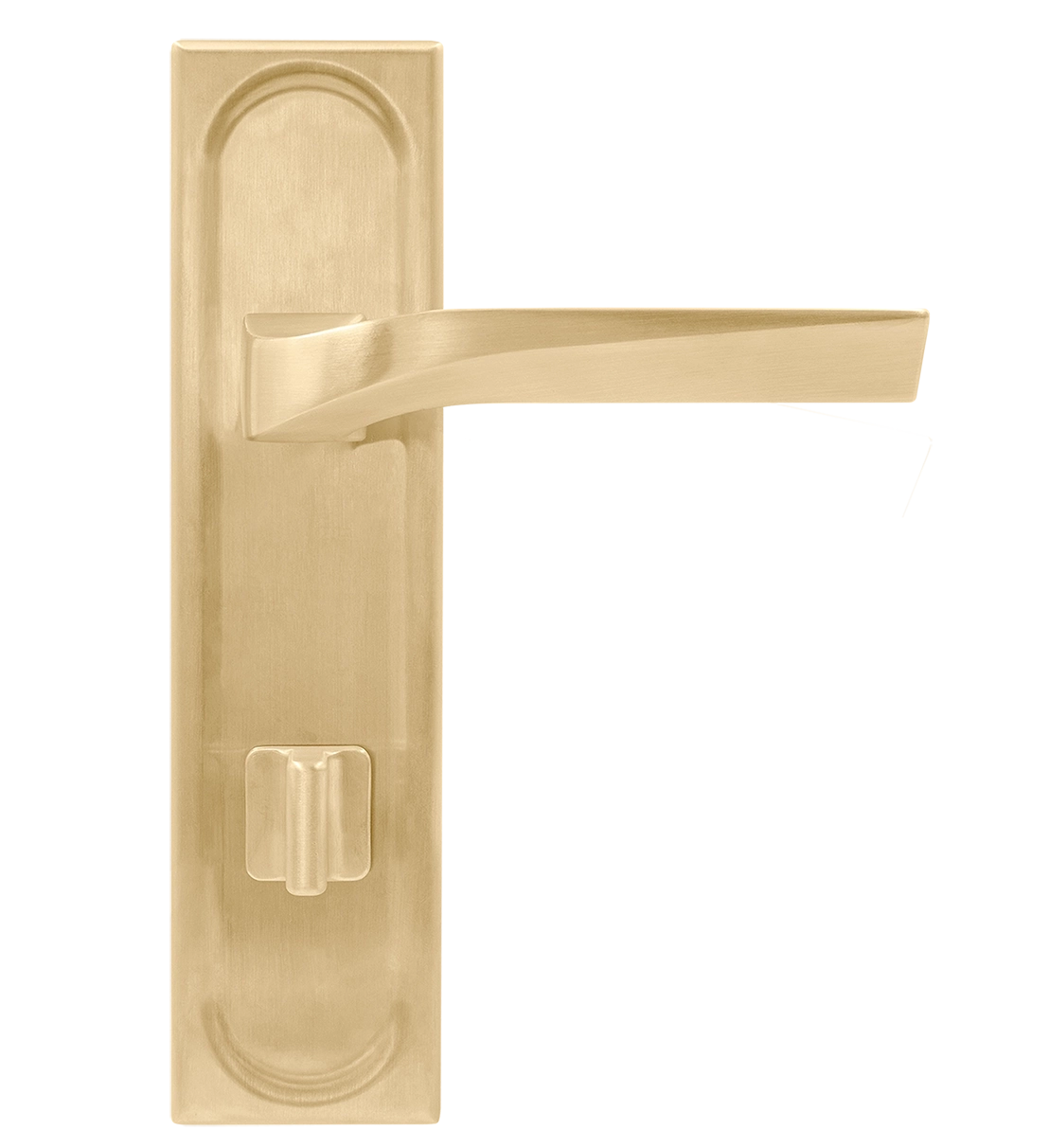 Ручка дверная WD CONCERT HALL PLS WC AH на планке под сантехническую завертку, цвет Осенний мёд/Autumn Honey фото купить в Москве