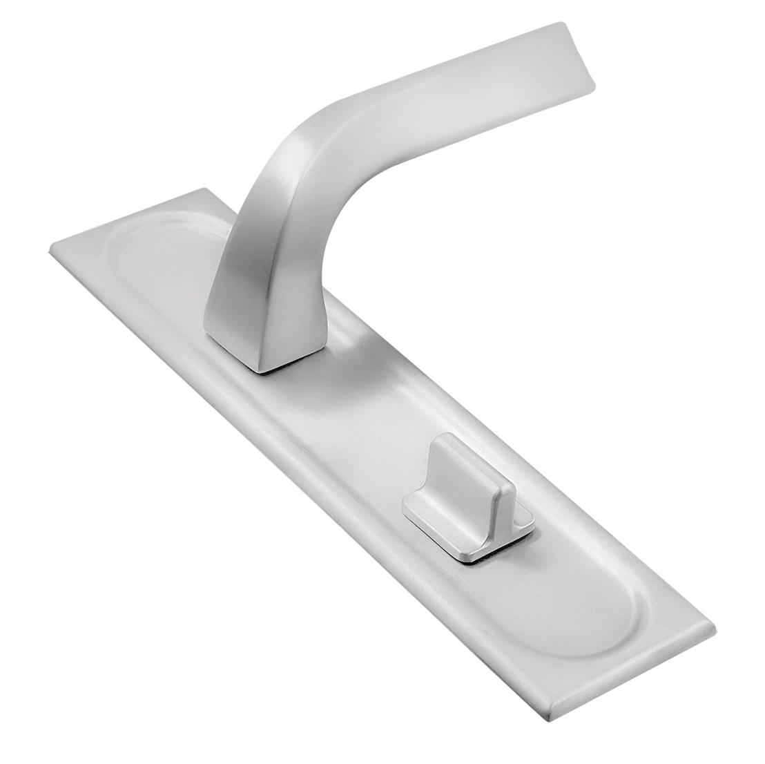 Ручка дверная WD CONCERT HALL PLS WC SSW на планке под сантехническую завертку, цвет Стокгольмский снегопад/Stockholm Snowfall фото купить Москва