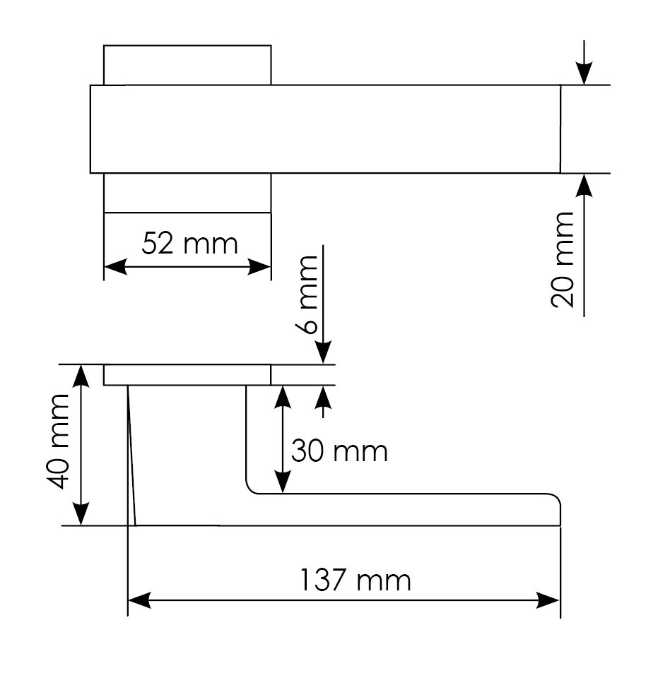 Комплект дверных ручек MH-56-S6 BL с заверткой MH-WC-S6 BL + магнитный замок M1895 BL, цвет черный фото morelli Москва