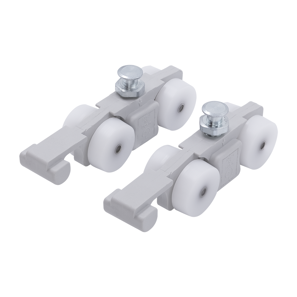 Комплект ролик-стопор SLIDING SET 1-SO 40kg NEW для синхр. открывания, дверь до 40кг фото фурнитура Москва