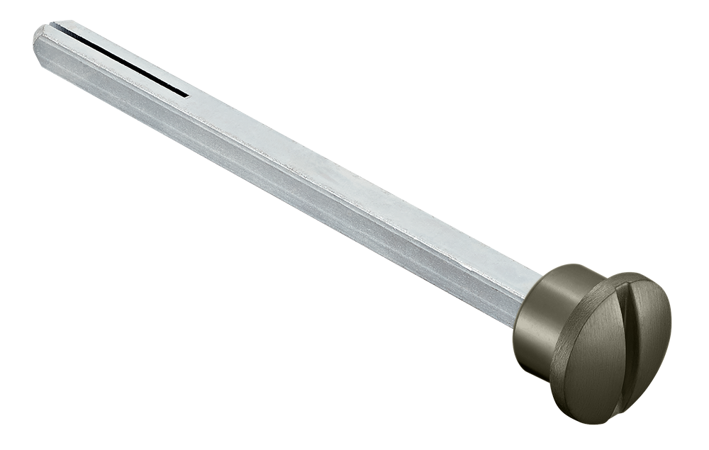 Четырехгранник LUX-SPINDLE-WC 110 ANT 110мм с кнопкой, цвет антрацит фото 1 Четырехгранник LUX-SPINDLE-WC 110 ANT 110мм с кнопкой, цвет антрацит фото купить Москва