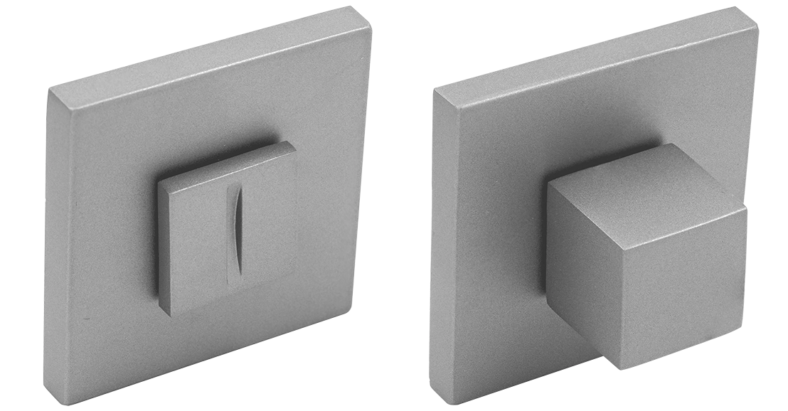 Завертка сантехническая MH-WC-S6 ASC на квадратной розетке 6мм цвет анодированный матовый хром фото купить Москва