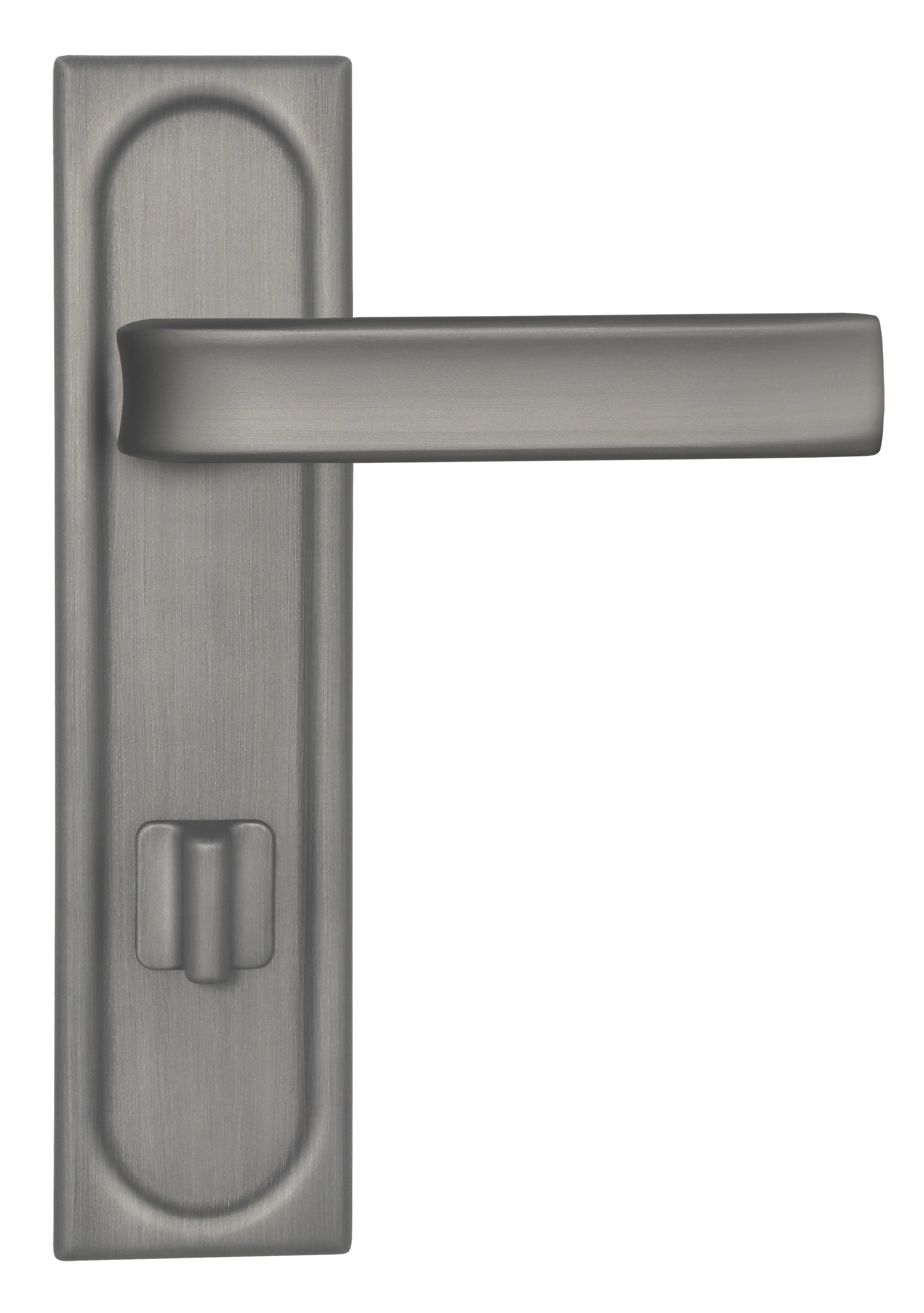 Ручка дверная THE BUS STATION PLS WF на планке, цвет Зимняя стужа/Winter Frost фото купить в Москве