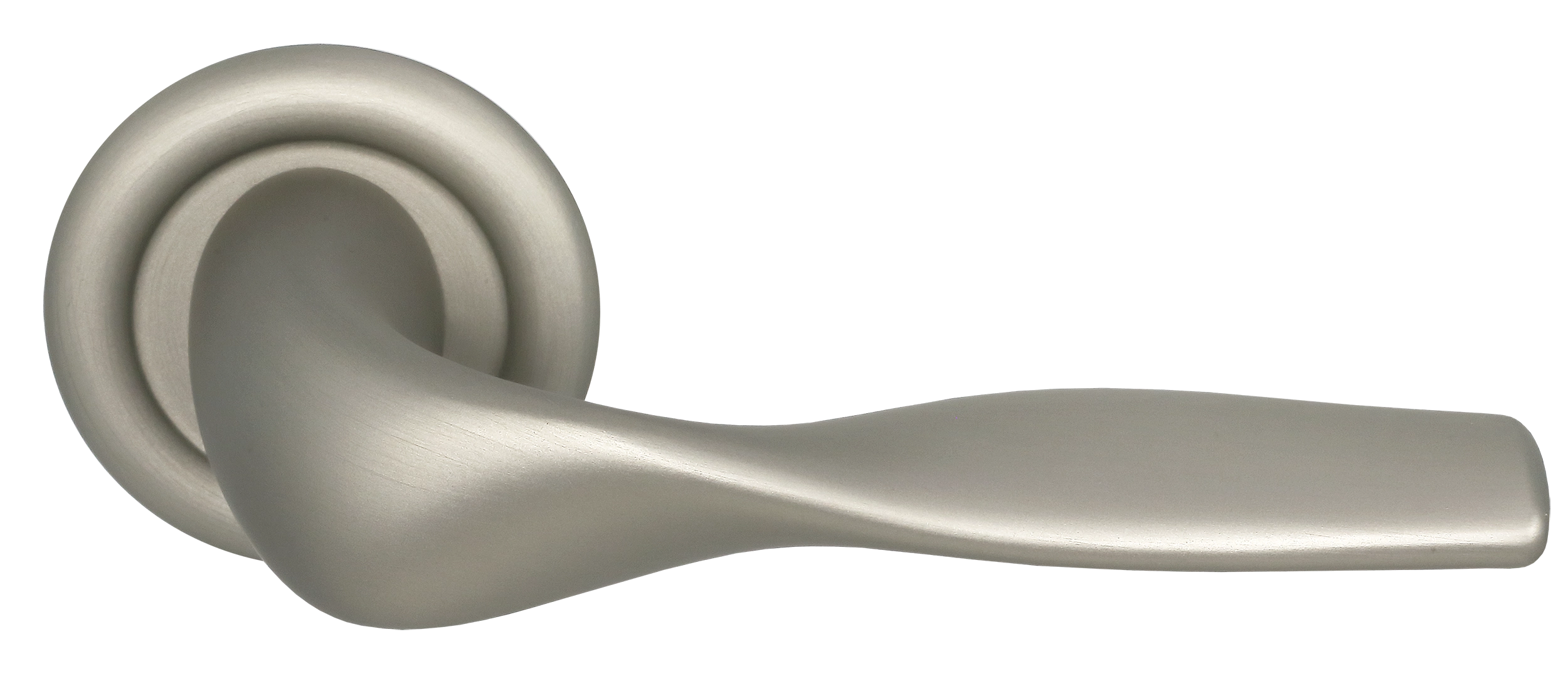 Ручка дверная LVB R7 SMI на круглой розетке, цвет Весенняя дымка/Spring Mist фото купить Москва