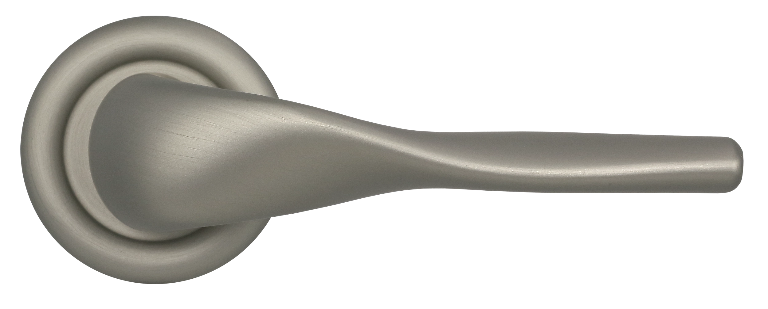 Ручка дверная LVB R7 SMI на круглой розетке, цвет Весенняя дымка/Spring Mist фото купить в Москве