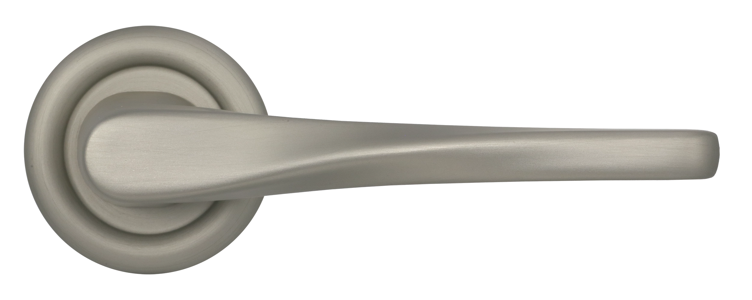 Ручка дверная THE OLYMPICS R7 SMI на круглой розетке, цвет Весенняя дымка/Spring Mist фото купить в Москве