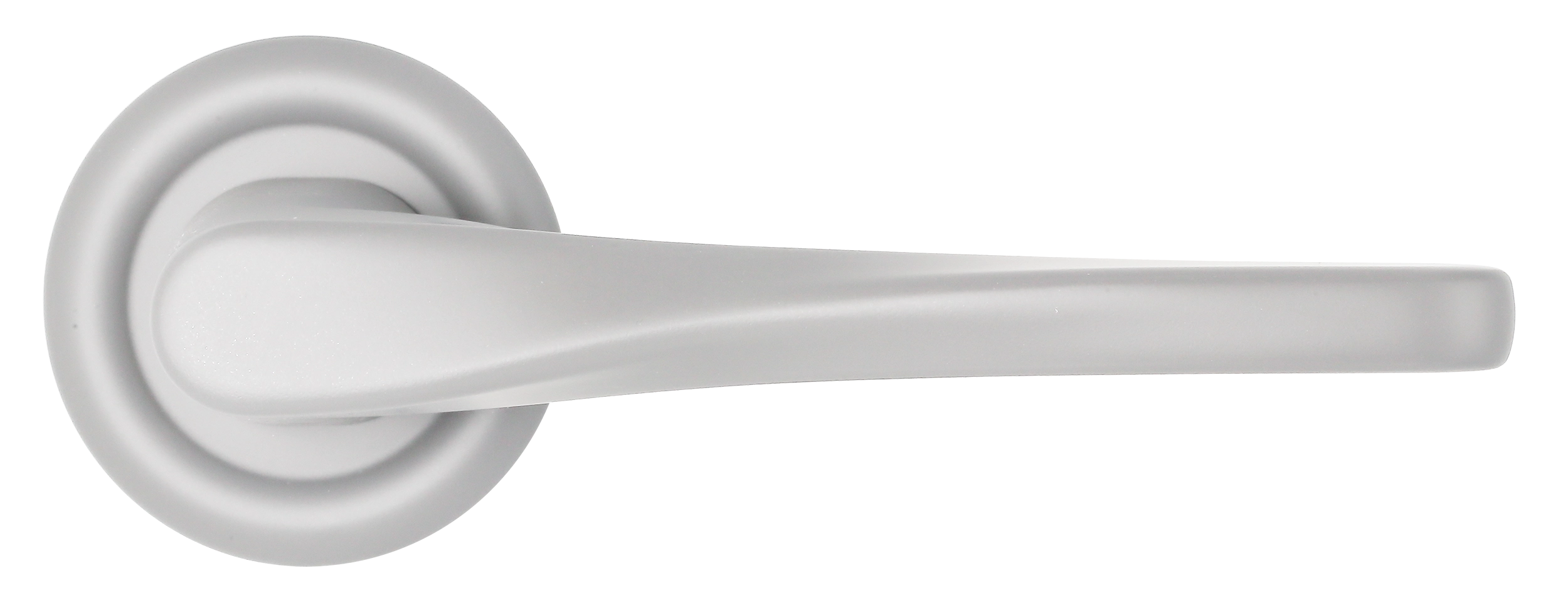 Ручка дверная THE OLYMPICS R7 SSW на круглой розетке, цвет Стокгольмский снегопад/Stockholm Snowfall фото купить в Москве