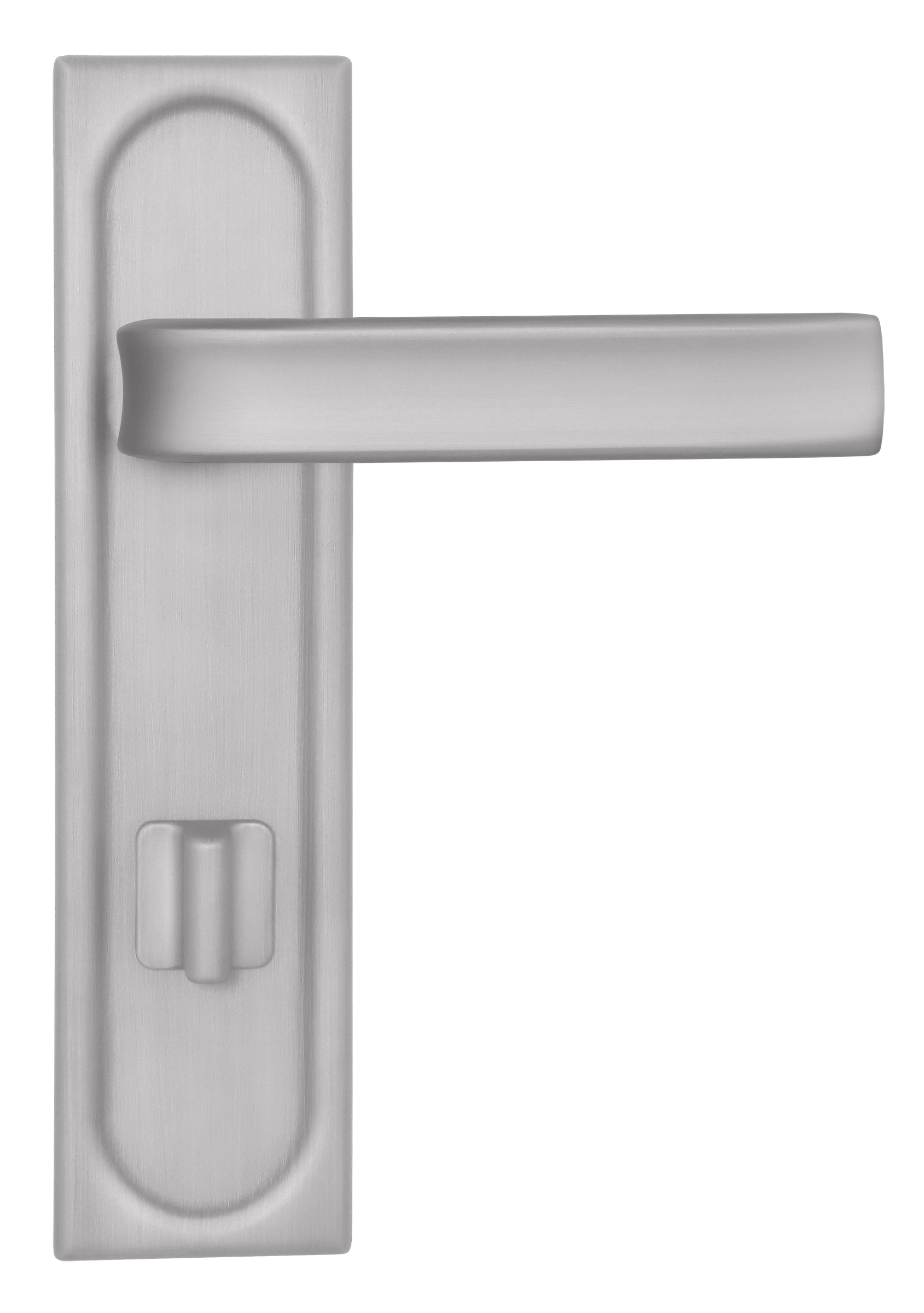 Ручка дверная THE BUS STATION PLS SSW на планке, цвет Стокгольмский снегопад/Stockholm Snowfall фото купить в Москве