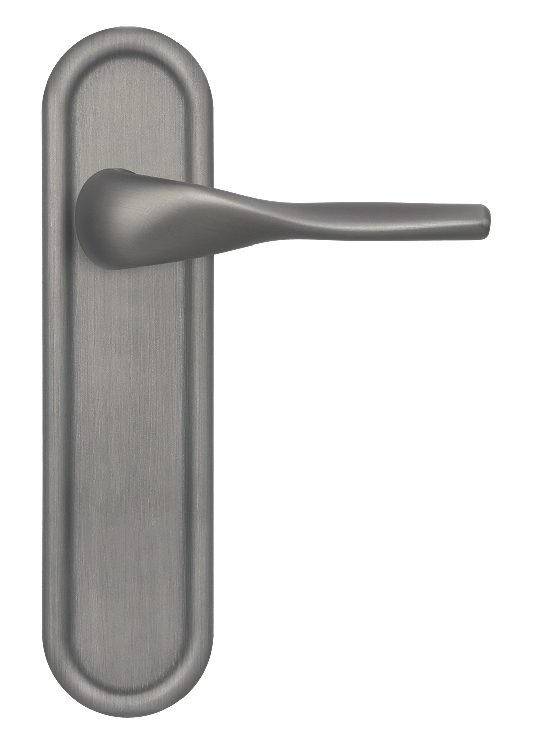 Ручка дверная LVB PLR WF на планке, цвет Зимняя стужа/Winter Frost фото купить в Москве