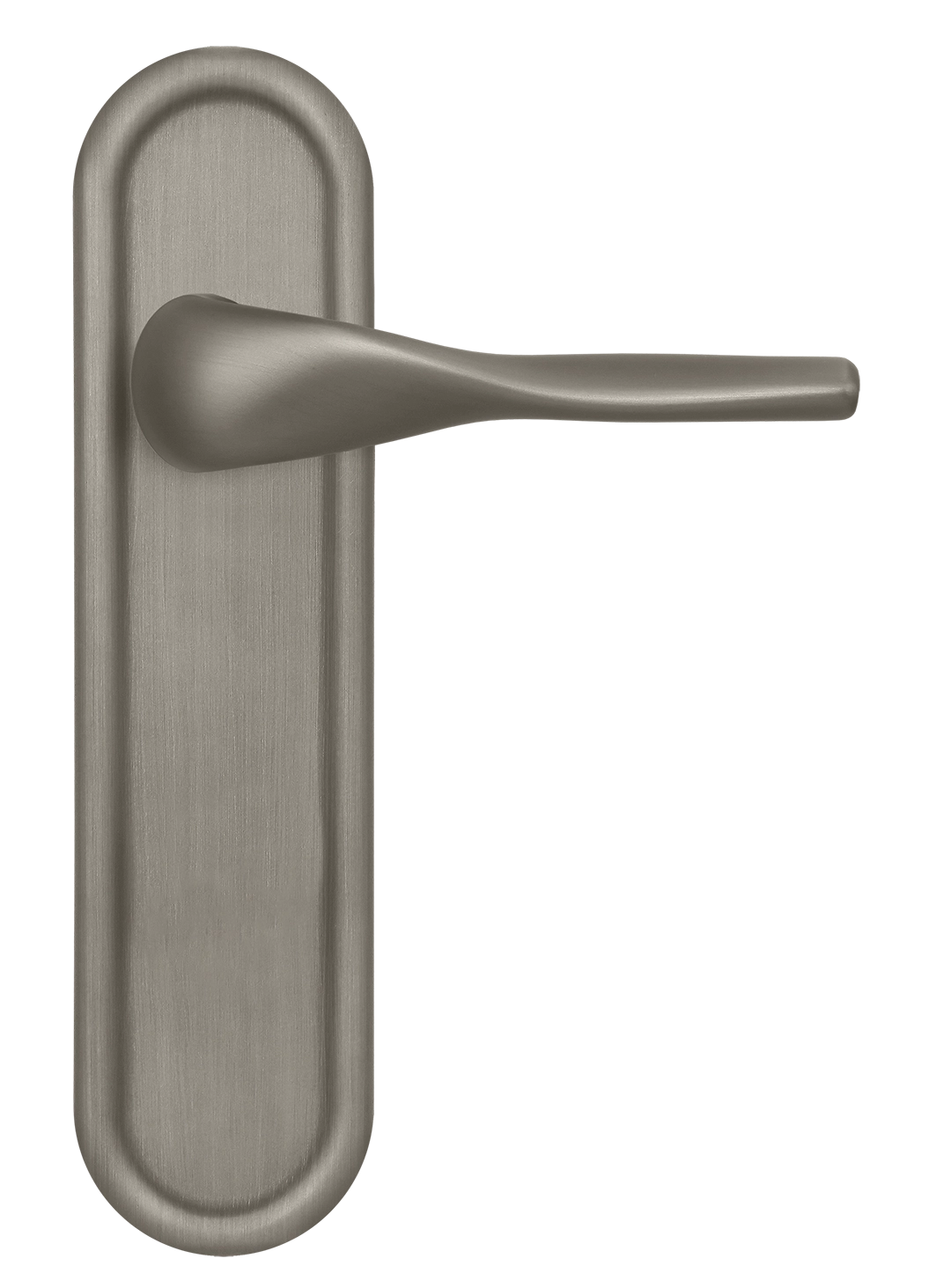 Ручка дверная LVB PLR SMI на планке, цвет Весенняя дымка/Spring Mist фото купить в Москве