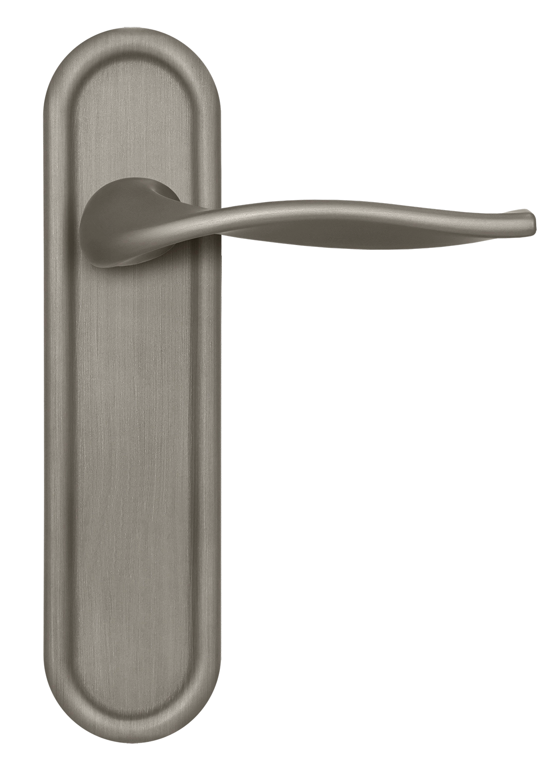 Ручка дверная SKYSCRAPER PLR SMI на планке, цвет Весенняя дымка/Spring Mist фото купить в Москве