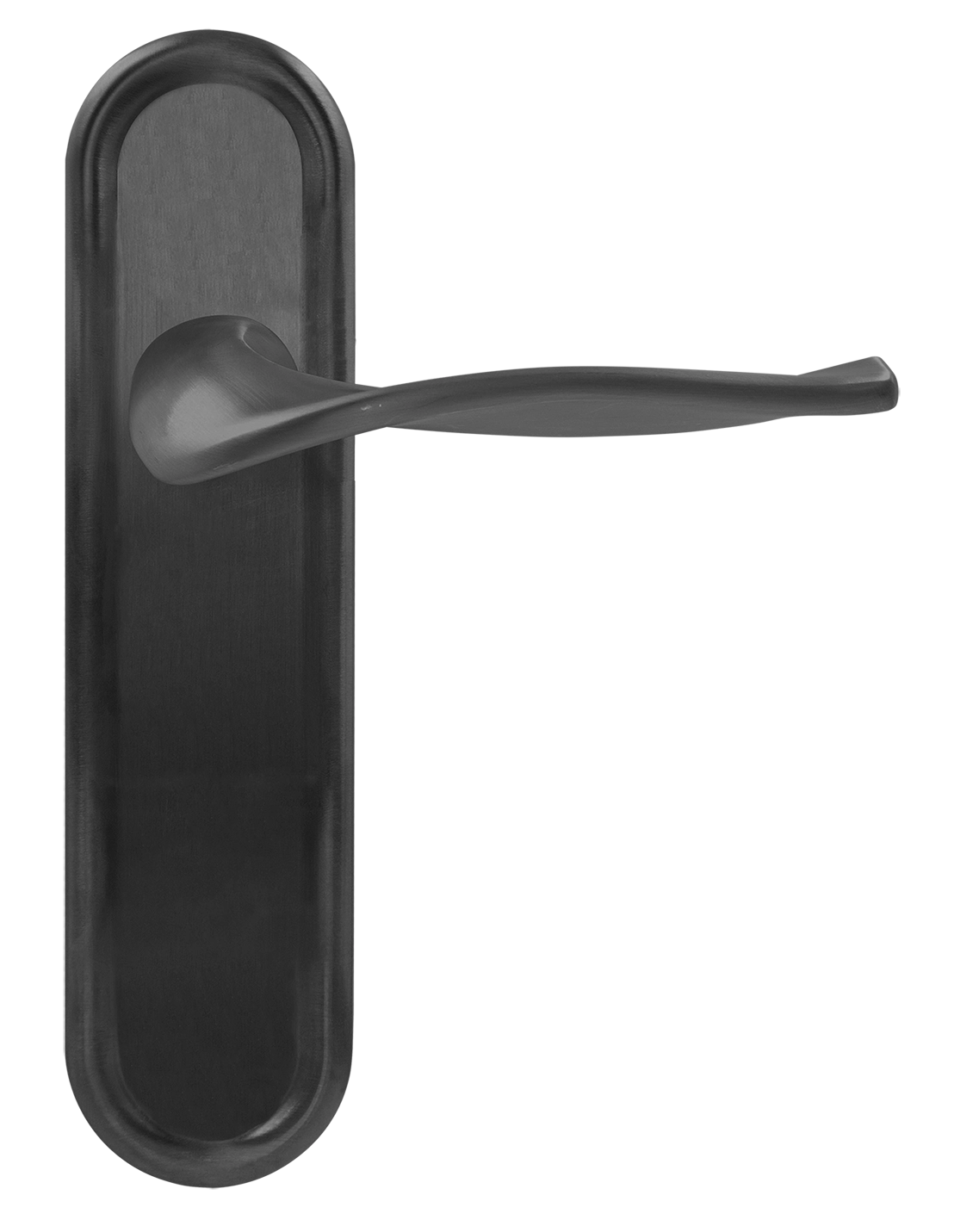 Ручка дверная SKYSCRAPER PLR SST на планке, цвет Летняя гроза/Summer Storm фото купить в Москве