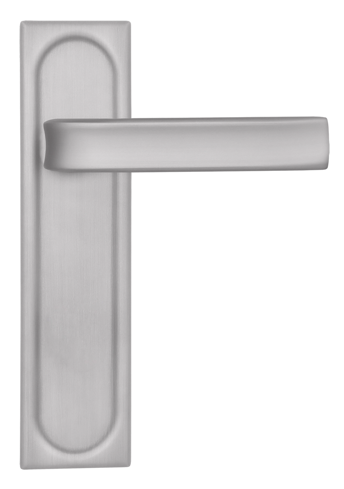 Ручка дверная THE BUS STATION PLS SSW на планке, цвет Стокгольмский снегопад/Stockholm Snowfall фото купить в Москве