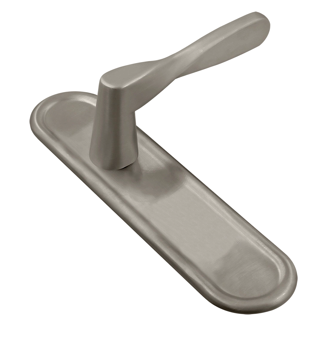 Ручка дверная THE OLYMPICS PLR SMI на планке, цвет Весенняя дымка/Spring Mist фото купить в Москве