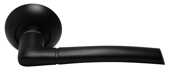 ПИЗА, ручка дверная MH-06 BL, цвет - черный
