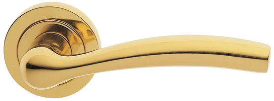 VENERA R2 OTL, ручка дверная, цвет - золото фото купить Москва