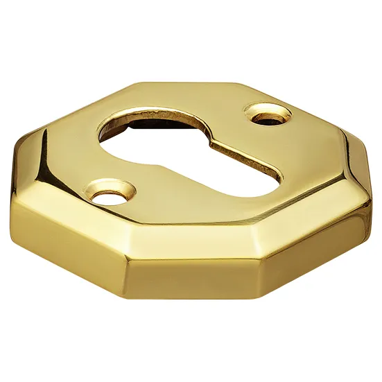 LUX-KH-Y OTL, накладка на евроцилиндр, цвет - золото