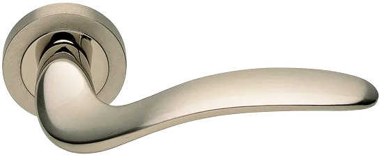 COBRA R2 NIS/NIK, ручка дверная, цвет -  матовый никель/никель